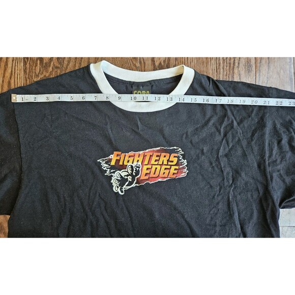 1990s Capcom Fighter’s Edge XL Shirt Video Game Promo Single Stitch Copa Banana - Picture 6 of 9